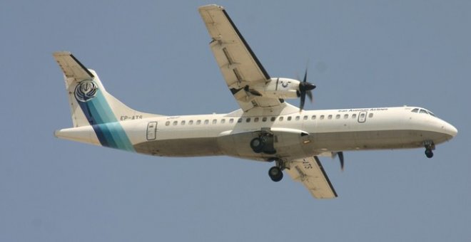 Un ATR-72 de la aerolínea Aseman Airlines. REUTERS