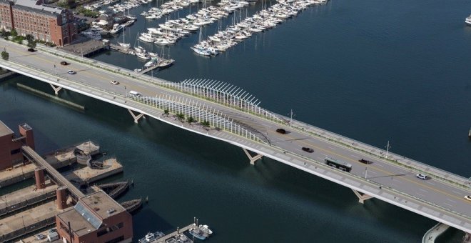 Puente de Boston construido por ACS. E.P.