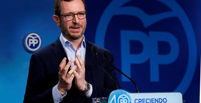 El vicesecretario de Sectorial del PP, Javier Maroto. - EFE