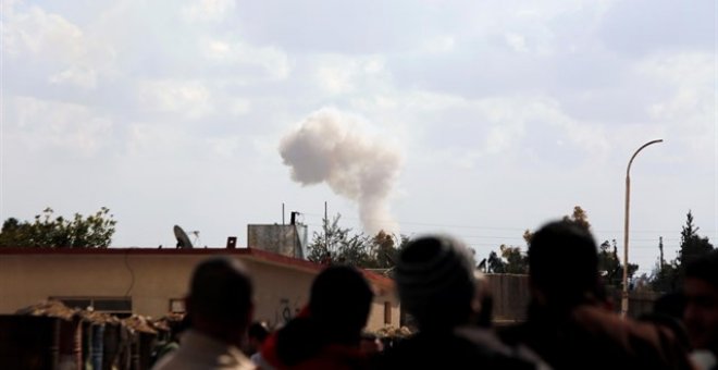 Enfrentamientos en Ghuta Oriental. REUTERS / OMAR SANADIKI