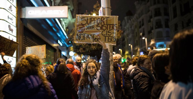 Manifestación feminista en Madrid. / J.VARGAS
