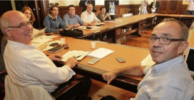 Un sector d'ICV, Federalistes amb Iniciativa, reivindica el treball parlamentari de Lluís Rabell i Joan Coscubiela durant la passada legislatura