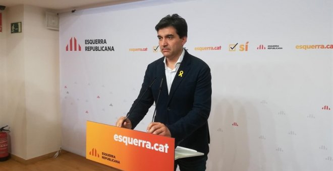 El portavoz de ERC, Sergi Sabrià. / Europa Press