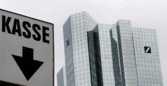 La sede de Deutsche Bank en Fráncfort. REUTERS/Kai Pfaffenbach