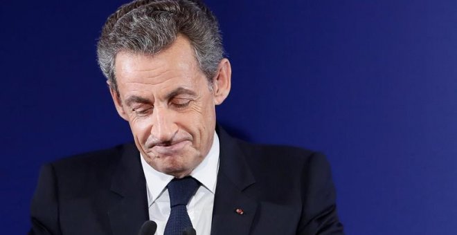 Fotografía de archivo del ex presidente francés Nicolas Sarkozy. - EFE