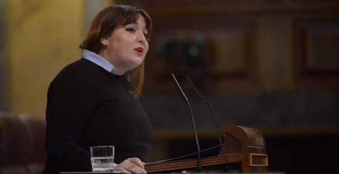 La diputada de En Marea Ángela Rodríguez, Pam