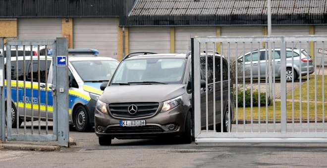 Vehículo Puigdemont cárcel Alemania
