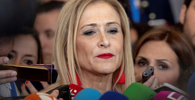 La presidenta de la Comunidad de Madrid, Cristina Cifuentes.- EFE