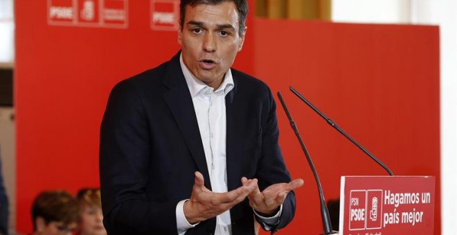 El secretario general del PSOE, Pedro Sánchez.- EFE