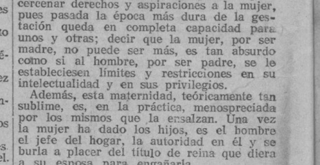 Columna de Amparo Poch en 'La Voz de Aragón'.