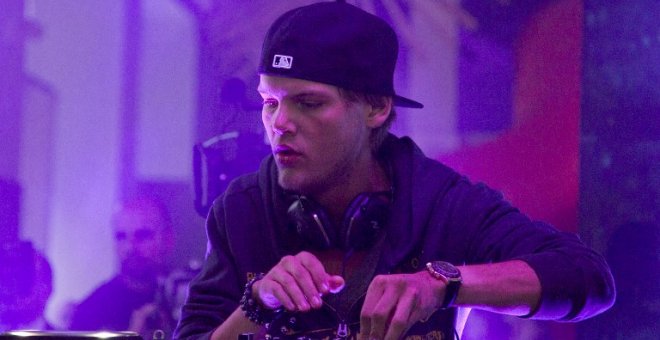 Avicii durante una actuación en Nueva York en octubre de 2013. - AFP