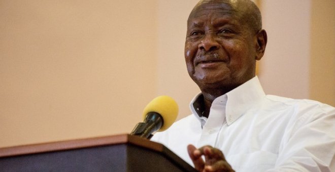 El presidente de Uganda, Yoweri Museveni. - AFP