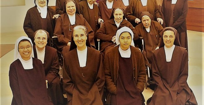 Las Carmelitas Descalzas de Hondarribia se suman a la indignación por la sentencia de 'La Manada'. / Facebook