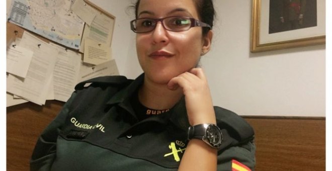 Imagen de María Luisa Flóres, la agente de la GUardia Civil que denuncia acoso laboral. AUGC