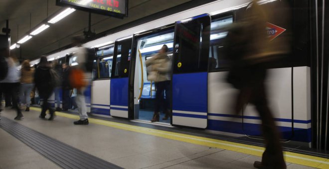El metro de Madrid, en una imagen de archivo. EFE