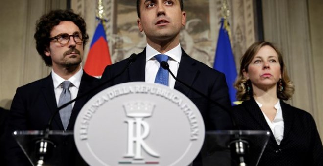 El líder del Movimiento 5 Estrellas, Luigi Di Maio. REUTERS/Max Rosii