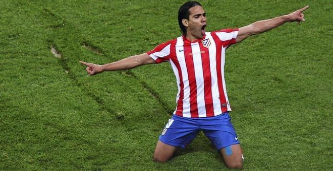 Radamel Falcao, exjugador del Atlético de Madrid. EFE/Archivo