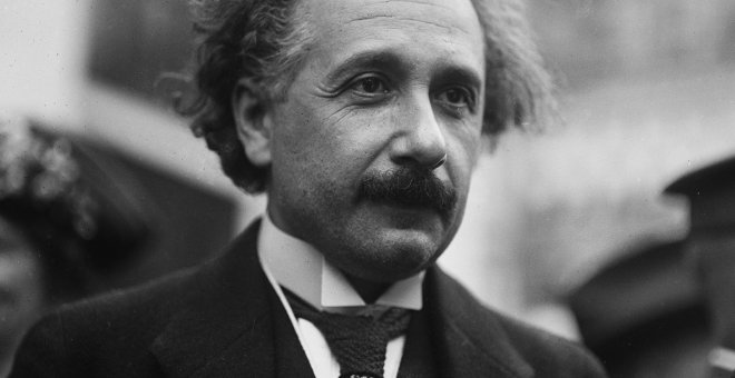 Albert Einstein en la década de los veinte, la época a la que corresponde el último volumen editado de sus documentos completos./LIBRARY OF CONGRESS