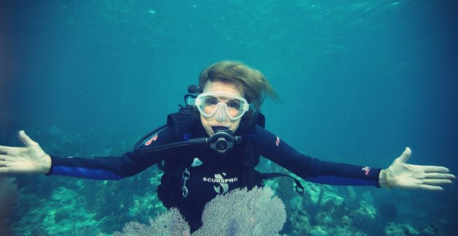 La oceanógrafa Sylvia Earle.