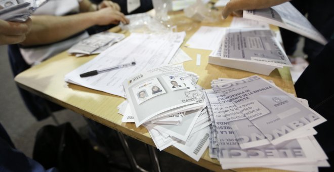 Recuento de votos en las últimas elecciones presidenciales./REUTERS