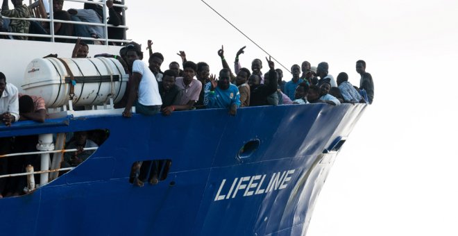 El barco LIfeline. EFE