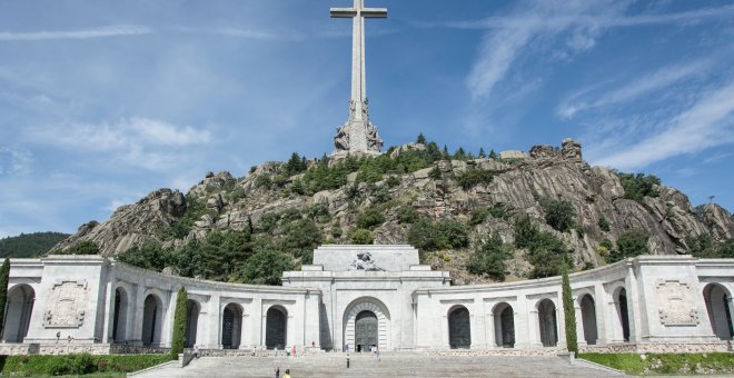 El Valle de los Caídos, donde reposan los restos de Franco. / J. GÓMEZ