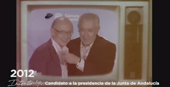Una captura del vídeo sobre Arenas, Villalobos y Montoro.
