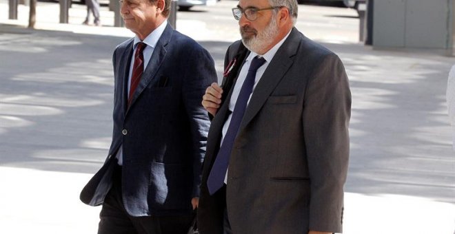 El empresario Vicente Cotino, sobrino del exdirector de la Policía y exvicepresidente valenciano Juan Cotino, a su llegada a la Audiencia Nacional / EFE (Victor Lerena)