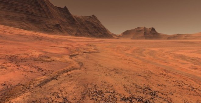 Imagen del planeta Marte. EFE