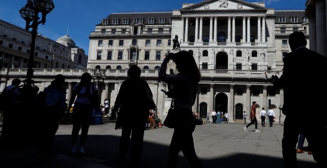 La sede del Banco de Inglaterra, en la City londinense. REUTERS/Peter Nicholls