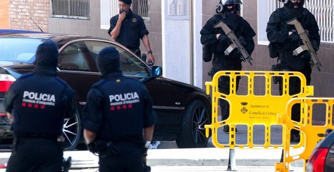 Agentes de los Grupos Especiales de Intervención (GEI) de los Mossos d'Esquadra. / EFE