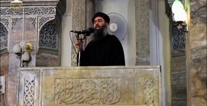 El líder del Estado Isámico Abu Bakr al Bagdadi - Reuters
