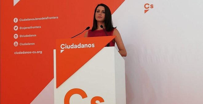La líder de Ciudadanos en Cataluña, Inés Arrimadas. EUROPA PRESS