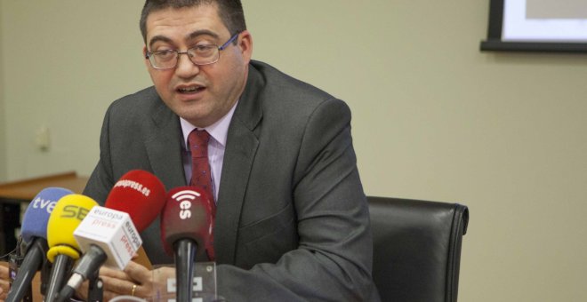El responsable de Economía de Izquierda Unida, Carlos Sánchez Mato.
