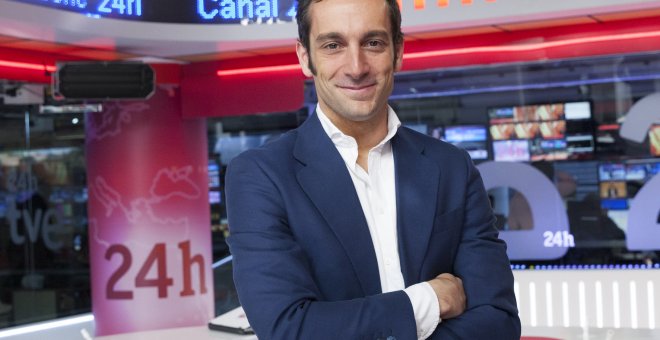 Alvaro Zancajo ha sido director del Canal 24 Horas de RTVE desde diciembre de 2016 - Fuente: RTVE
