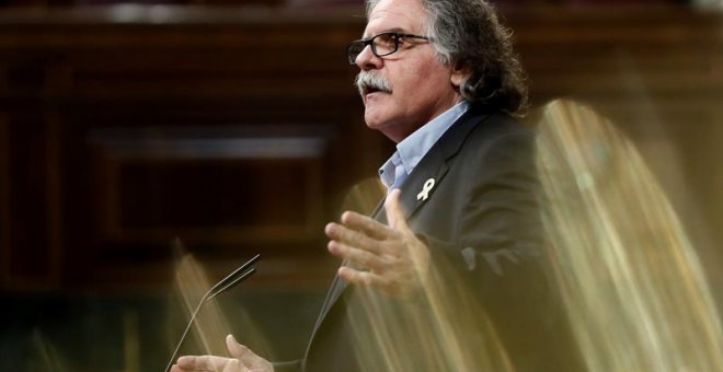 El portavoz de ERC en el Congreso, Joan Tardá. - EFE