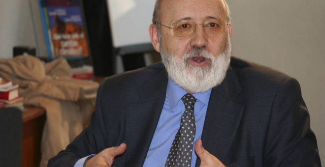 José Félix Tezanos, presidente del Centro de Investigaciones Sociológicas (CIS), en abril de 2017. EFE