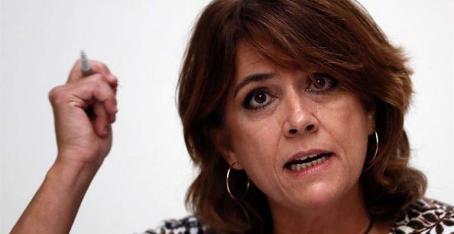 La ministra de Justicia, Dolores Delgado. (MARISCAL | EFE)