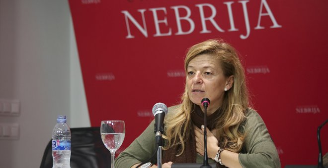 La extrabajadora del Ayuntamiento de Boadilla del Monte que denunció ante la Fiscalía el caso Gürtel, Ana Garrido Ramos, en una imagen de archivo. EFE