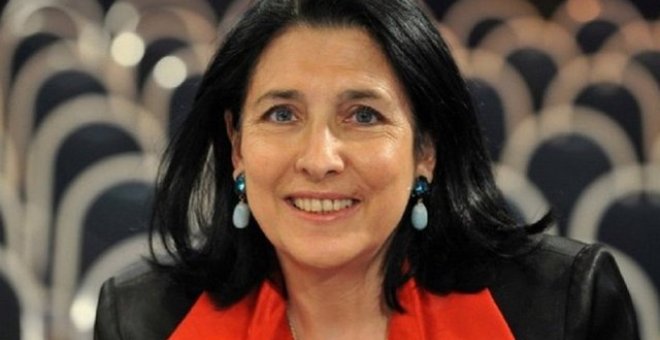 Salomé Zurabishvili acude a las elecciones como candidata independiente apoyada por el partido gobernante, Sueño Georgiano