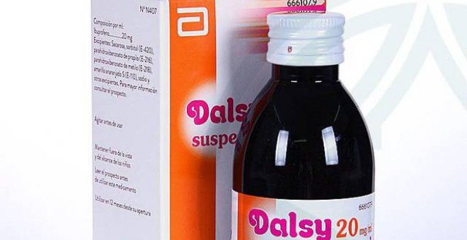 Un envase de Dalsy 20 mg/ml suspensión oral.