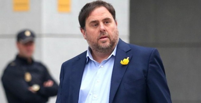 Oriol Junqueras, actualmente en prisión. EUROPA PRESS