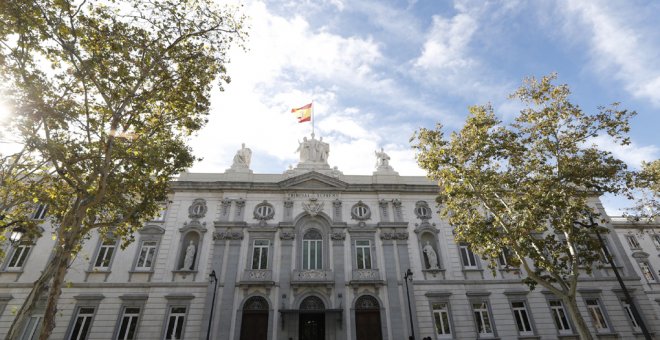 Edificio del Tribunal Supremo, en Madrid. EFE/Javier Lizón