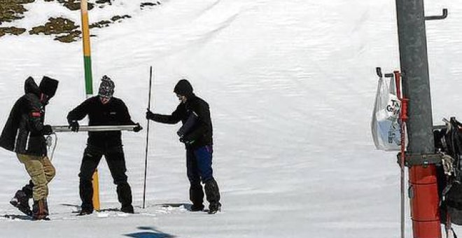 Actividades de medición en los Pirineos | COnfederación Hidrográfica del Ebro