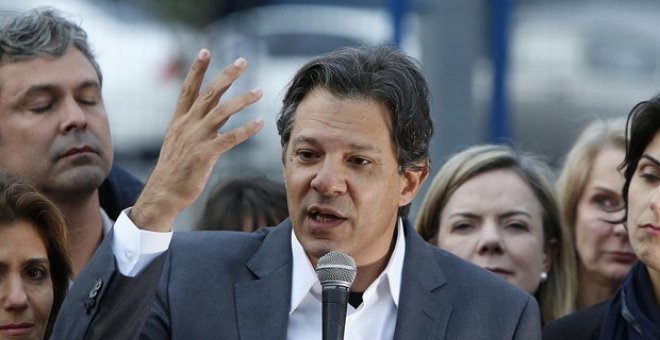 Fernando Haddad, el candidato que sustituyó a Lula da Silva en las pasadas elecciones presidenciales de Brasil EFE/Archivo