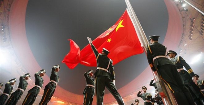 Un grupo de soldados chinos.- REUTERS