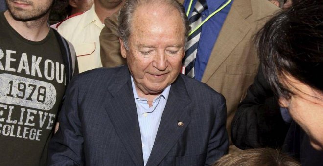 Josep Lluis Núñez, expresidente del Barça y empresario. EFE