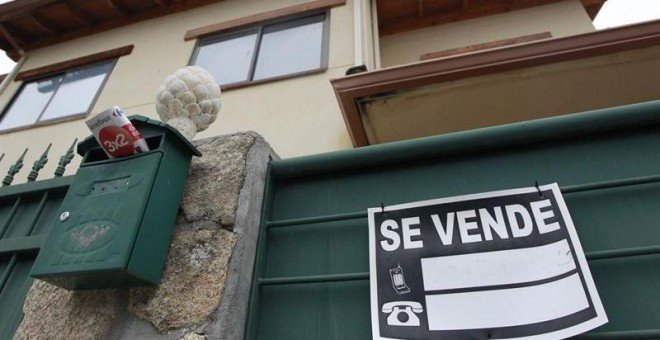 Las operaciones de compra de vivienda usada quintuplican a las de casas nuevas. - Archivo