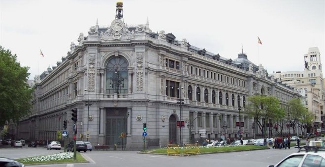Edificio del Banco de España en Madrid. E.P.