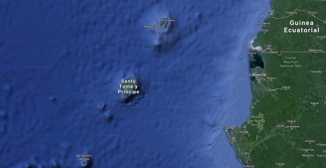 Localización geográfica de Santo Tomé y Príncipe
